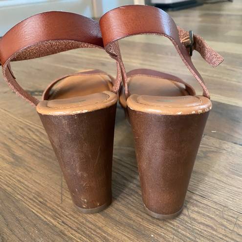 Big Buddha Brown Platform Heels Size 11