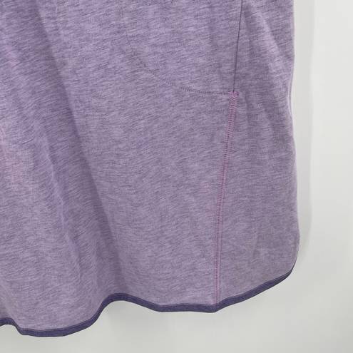 The North Face  Dress Size Large Cutout Purple Casual Shirt Cotton Blend NWT