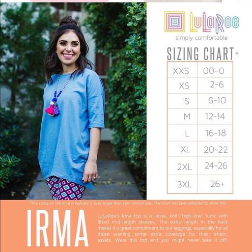 LuLaRoe EUC  Irma