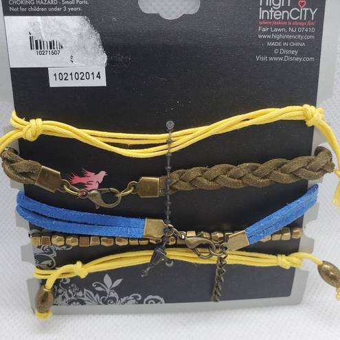 Disney NWT  Beauty & the Beast Bracelet Set