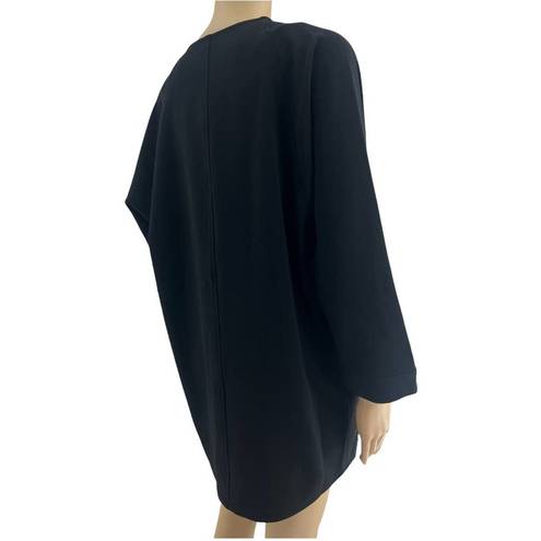 Daniel Rainn DR2 (S)  Black Long Sleeve Open front Blazer Jacket Womens