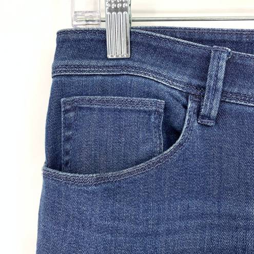 J.Jill  Women's Size 4 Denim Authentic Fit Slim Ankle Jeans Zipper Fly Blue