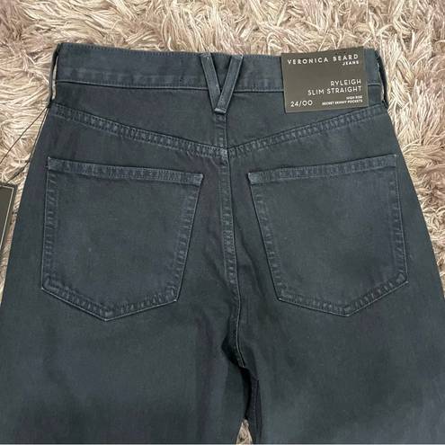 Veronica Beard  Ryleigh Slim Straight High Rise Jeans 00/ 24