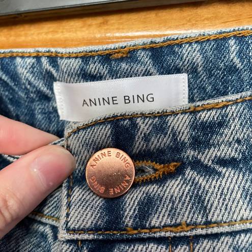 ANINE BING Betty True Blue Jeans in Vintage Blue Size 27