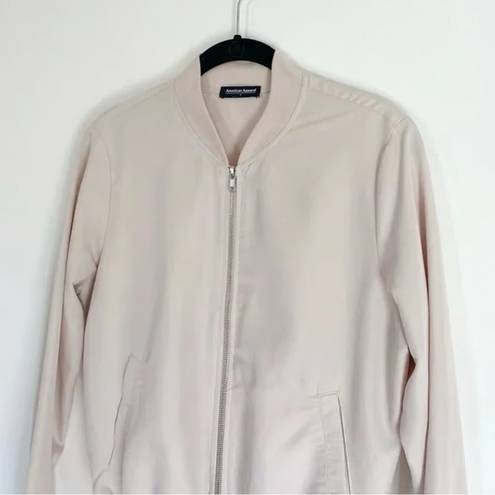 American Apparel Lightweight Bomber Jacket Blush Nude Size S