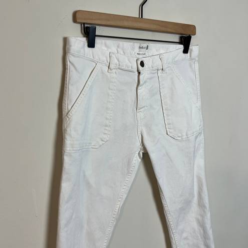 Ba&sh - Csally Straight Leg White Jeans Denim