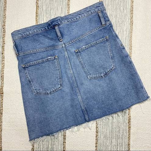 AGOLDE  Reworked 90’s Denim Mini Skirt In Revival Women’s 28