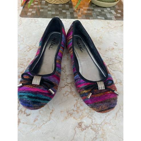 Solid & Striped No Call multi color striped size 8.5 womens flats