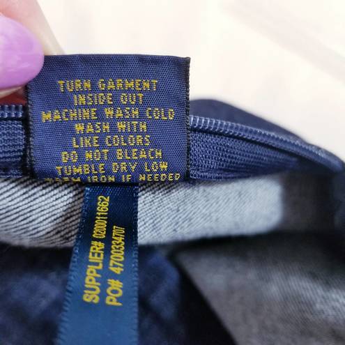 Polo  Ralph Lauren Jeans Mid Rise Dark wash Skinny Denim