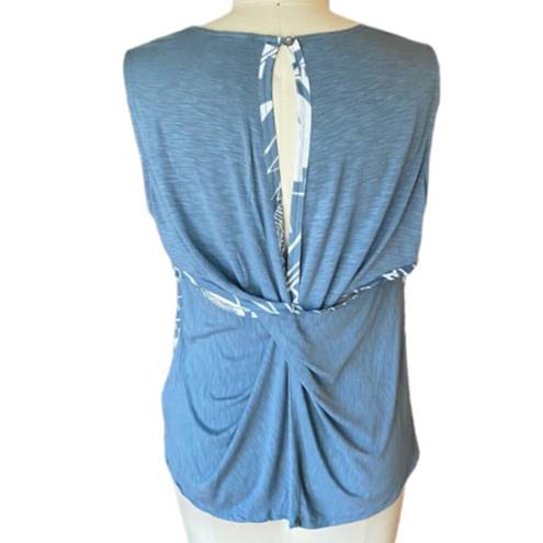 Twisted DOLAN Ladies Sleeveless Summer Blouse ~  Backless ~ M