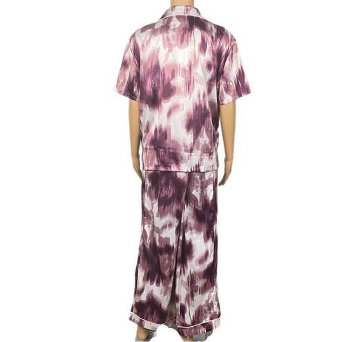 Jason Wu - NEW 2-Piece satin pajama set, short sleeve top & pants. Medium. NWT