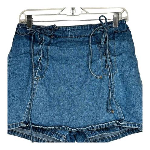 Carolina Blues Vintage  Denim Skort