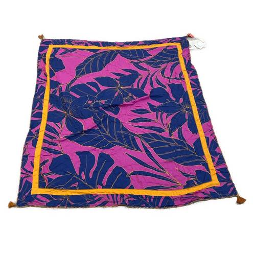 Maaji Orchid Monstera Leaf  Pareo Sarong Wrap Beyond Dreams Coverup NWT