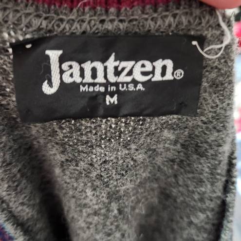 Jantzen Vintage  80s unisex vneck sweater vest size medium