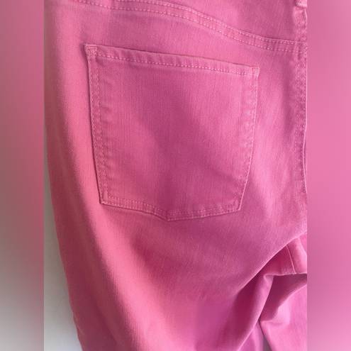 Talbots  Flawless Five Pocket Slim Ankle Jeans Pink Size 10 EUC