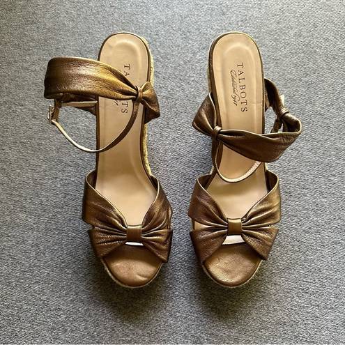 Talbots  // Wedge Sandals 4”