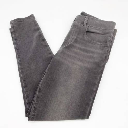 Betabrand  Petite Size PS Yoga Denim Skinny Jeans Gray Pull On Stretch Mid-Rise