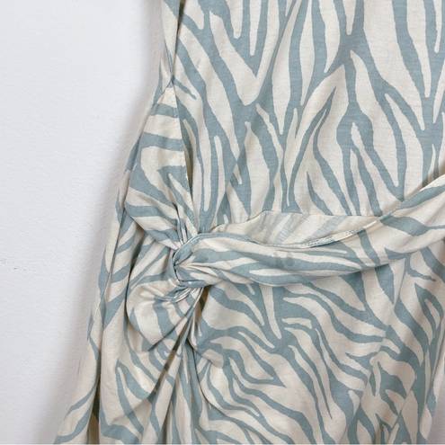 n:philanthropy  June Dress	Tropical Abstract Slate