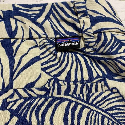 Patagonia Women's All Wear Leaf Palm Print Shorts Size 6