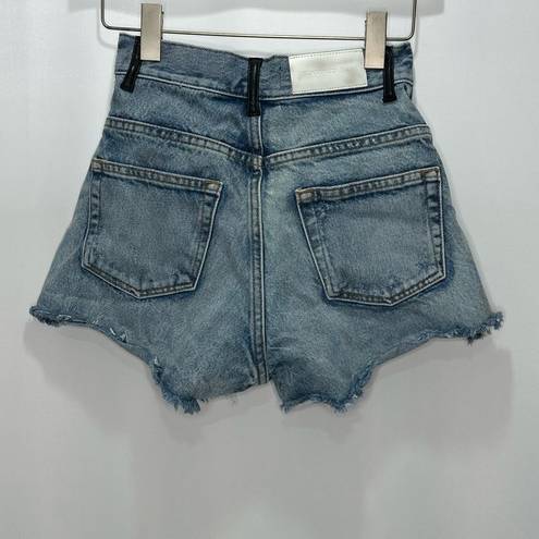 The Kooples  High Rise Denim Shorts