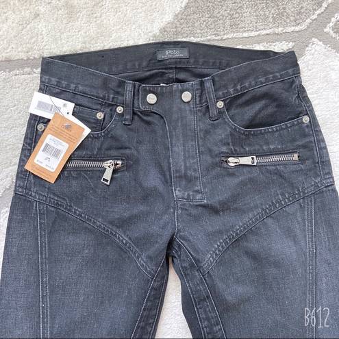 Polo  Ralph Lauren Moto Skinny Crop Jean