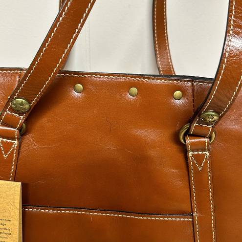 Patricia Nash Benvenuto Heritage Collection Leather Tote with dust bag NWT