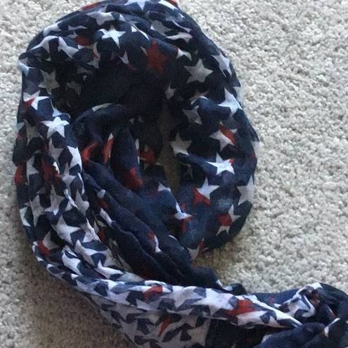 infinity 𝅺patriotic no brand  scarf, good condition