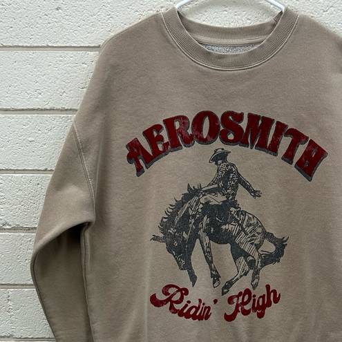 Aerosmith  Riding High Band Sweatshirt size M