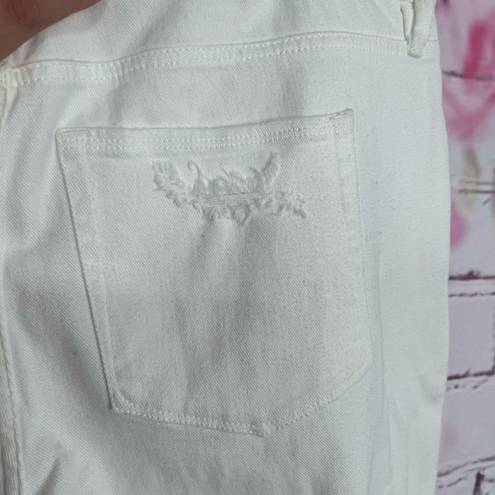 Good American  good curve ivory white cropped new without tags jeans