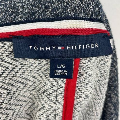 Tommy Hilfiger  Soft Fabric Mix Media Cotton Mix Blazer raw hem size Large