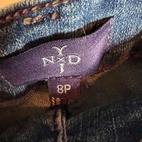 NYDJ  Bootcut Faded Jean, Boho Style.  Size 8P.