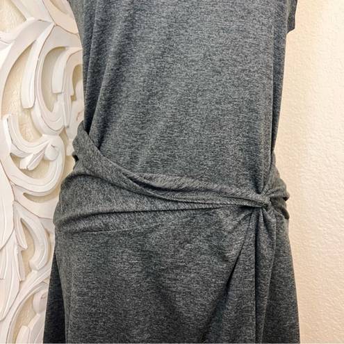 Patagonia ‎ Grey Seabrook Twist Dress Size M