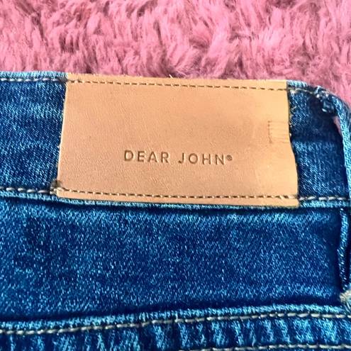 Dear John NEW  Blaire Cropped Straight Jeans