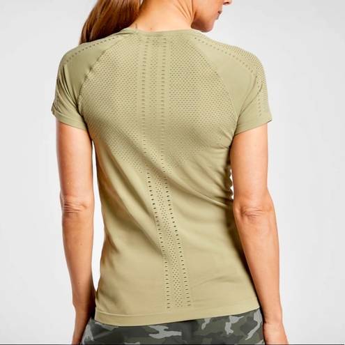 Athleta  Foothill Seamless Laser Cut Short Sleeve Tee