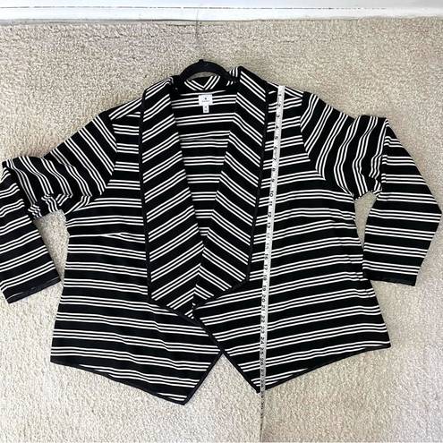 Dress Barn  stripe cardigan sz3X