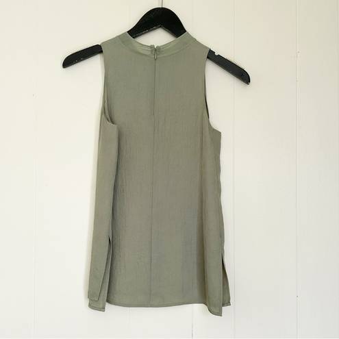 Vince  Rib Trim Camisole in Sage Color XXS