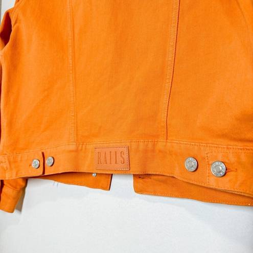 Rails  Mulholland Denim Jean Orange Jacket Womens Size S