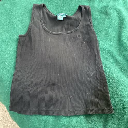 Polo  Ralph Lauren Black Ribbed Tank Top