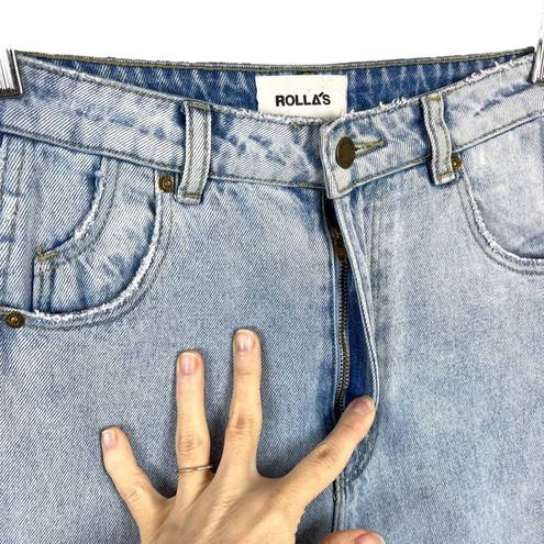 Rolla's ROLLA’S  Elle Super High-Rise Relaxed Jeans in G’Day Mate Wash Size 24