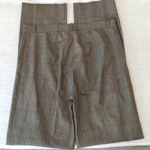 DKNY Women's City  Donna Karan Patterned Straight Leg Pants Size 6 EUC #1415