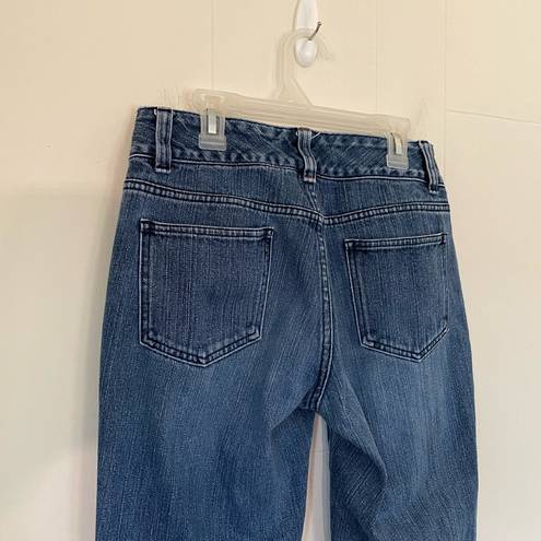 Banana Republic  Denim Bootcut Flare jeans 100% cotton Distressed Women’s size 6