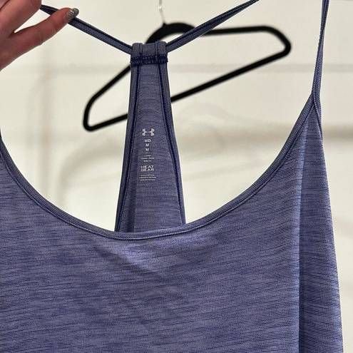 Under Armour  Heathered Blue Tank