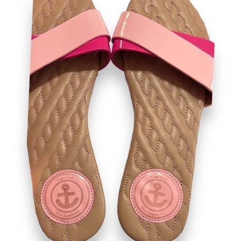 Krass&co Cape Cod Shoe Supply . Pink Slides Sandals Women’s Size 9 Never worn!