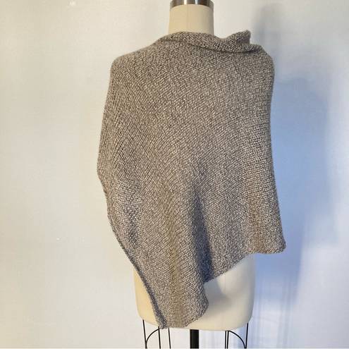 Muche Lifestyle Shawl Poncho Peruvian Alpaca Blend Marled Dress Topper OSFM