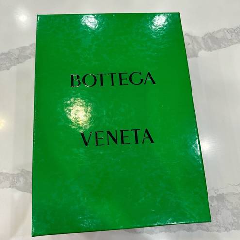 Bottega Veneta  Sparkle Stretch Lace Up Green Heels 💚