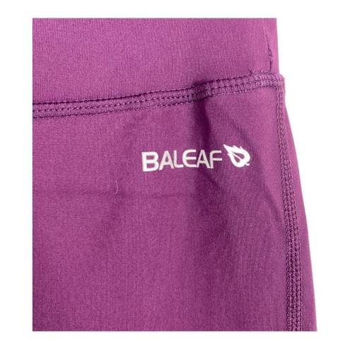 Baleaf Women’s Workout - Yoga - Loungewear Purple Leggings Size M NWT