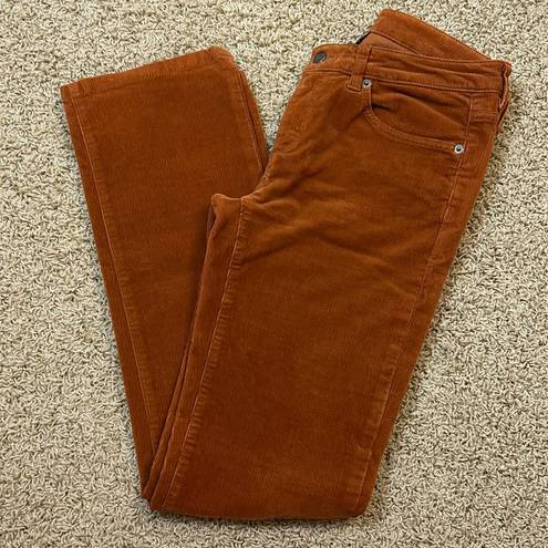 Patagonia  Women's Everyday Corduroy Pants Organic Size 28 / 6 Rust Orange/Brown