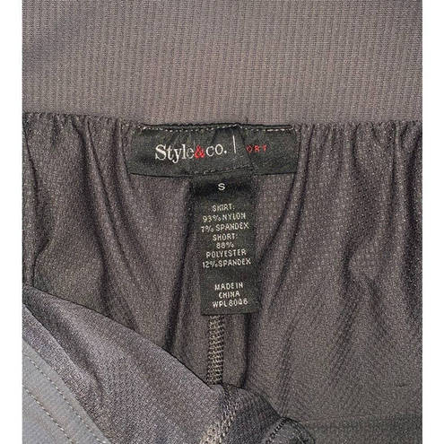 Style & Co 5/$25  Sport Gray Athletic Skirt