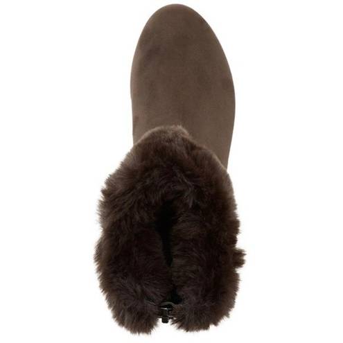 DKNY Abri Stone Fur Bootie Ankle Boots