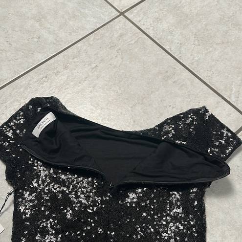 Bailey 44 Edie Sequin‎ Tee Black